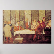 Banquet Given by Bartolomeo Colleoni Poster