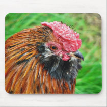 Bantam Hen Animal Mousepads