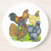 Bantam Quartet Drink Coaster