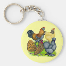 Bantam Quartet Key Chains