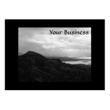 Bantry Bay from Tunnel Road Ireland. Business Card Templates