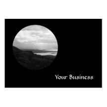 Bantry Bay from Tunnel Road Ireland. Business Card Template