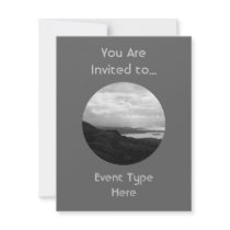 Bantry Bay from Tunnel Road Ireland. Personalized Invites