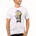 Banzai Man in Supermarket Trolley t-shirts