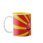 Banzai Red Swirl Mug