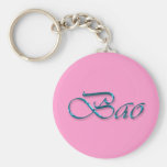 BAO Name-Branded Gift Key-chain, Zipper-pull Key Chain