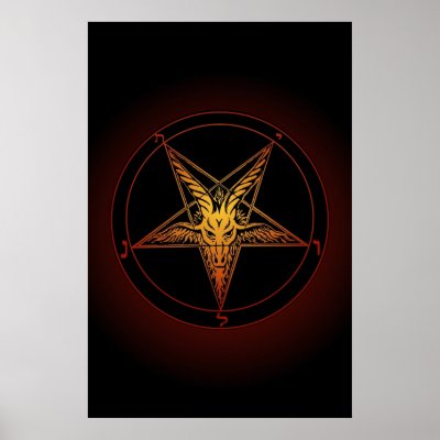 Baphomet Art Print by RabidCrow