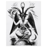 Baphomet (black) flyers