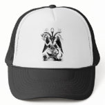 Baphomet (black) trucker hat
