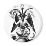 Baphomet (black) magnets