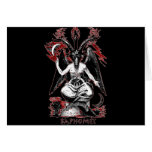 Baphomet Greeting Cards