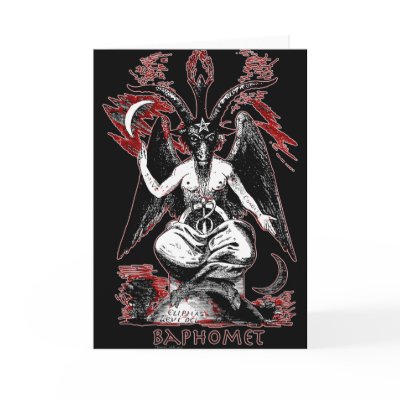 Baphomet Card by elevenangrymen