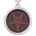 Baphomet Demon Symbol Goth Necklace
