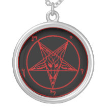 Baphomet Demon Symbol Goth Necklace