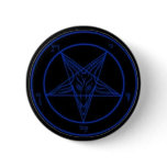 Baphomet In Blue buttons