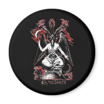 Baphomet Fridge Magnets