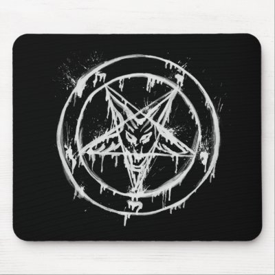 Baphomet Mousepag Mouse Pad by daydreamer1