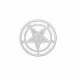 Baphomet Polo Shirt embroidered shirts