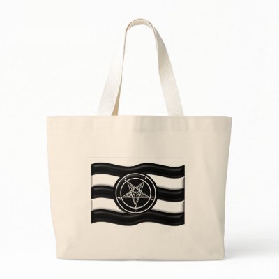 Baphomet Pride Flag Bag by melroseplacesf