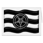 Baphomet Pride Flag cards