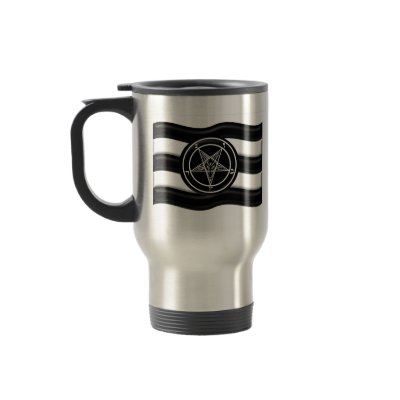 Baphomet Pride Flag Coffee Mugs by melroseplacesf