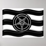 Baphomet Pride Flag posters