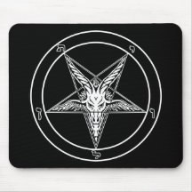 Baphomet sigil Mouse Pad