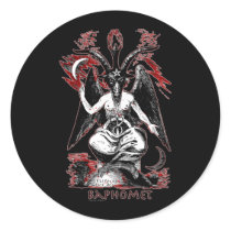 Baphomet Round Stickers