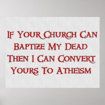 Baptising Dead People Poster