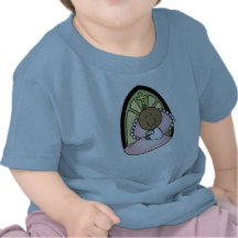 Baptism African American Baby Girl T Shirts