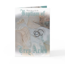Baptism announcement cards