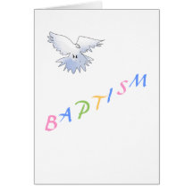 Baptism Greeting Card