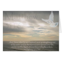 Baptism Greeting Card