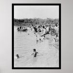 Baptism in the Jordan River 1884 posters