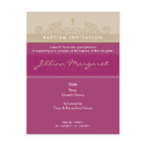 BAPTISM INVITE :: elegant 4