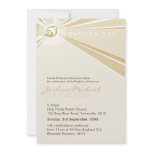 BAPTISM INVITES :: modern dove 2P invitations