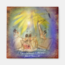 Baptism Magnet John 3 Verses 1 to 36