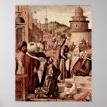 Baptism of believers by Vittore Carpaccio posters