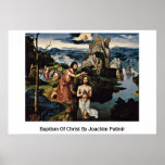 Baptism Of Christ By Joachim Patinir posters