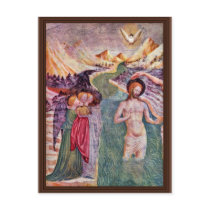 Baptism Of Christ, By Masolino Da Panicale (Best Q Post Card