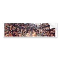 Baptism Of Christ By Perugino Pietro Bumper Stickers