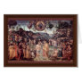Baptism Of Christ By Perugino Pietro Greeting Cards