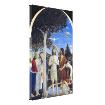 Baptism of Christ by Piero Della Francesca Canvas Print