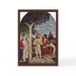 Baptism Of Christ By Piero Della Francesca Greeting Cards