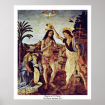 Baptism Of Christ By Sarto Andrea Del Posters