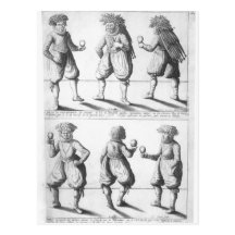 Baptism of the Tupinambras Tribe Post Card