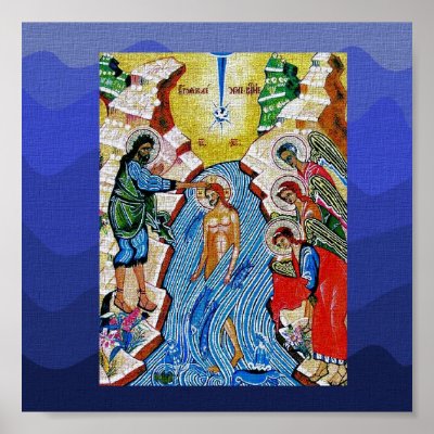 Baptism Poster by Clarence_Jones