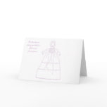 Baptismal Gown Invitation cards