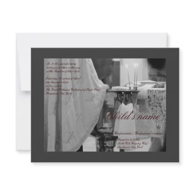 Baptismal Announcement by EVLOYIA