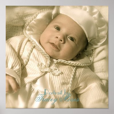 Baptismal Portrait Print by tamoses